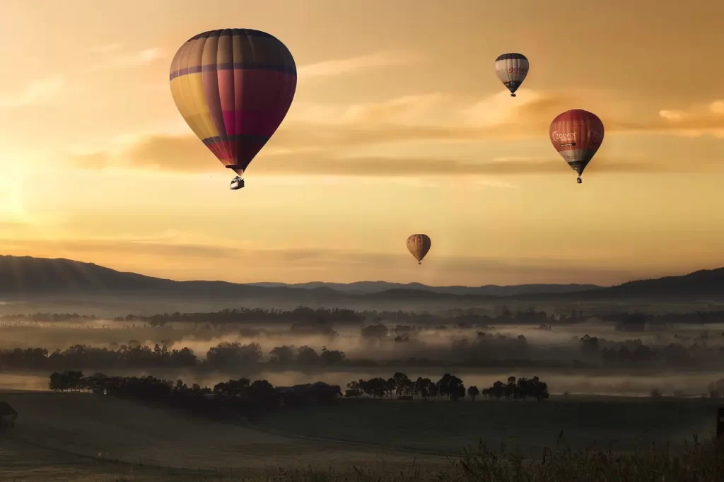 things to do in Sri Lanka - hot air balloon